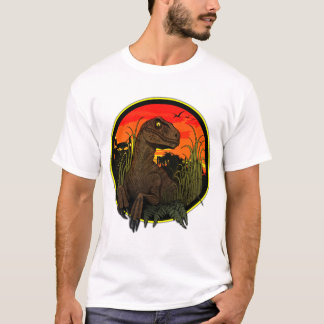 Velociraptor - Slimme Meid T-shirt