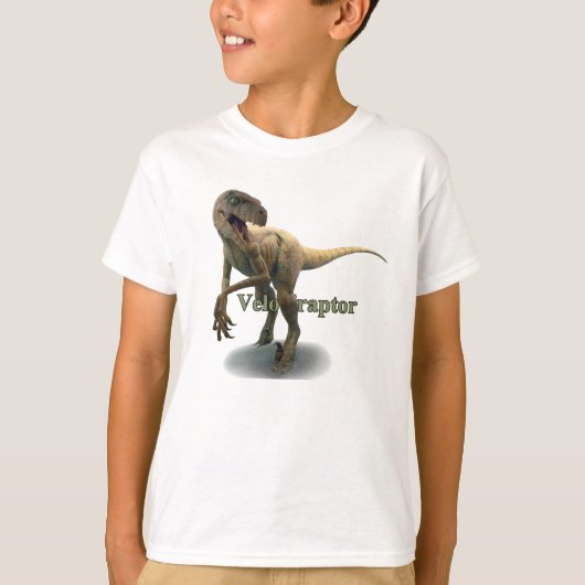 Velociraptor T-shirt (Voorkant)