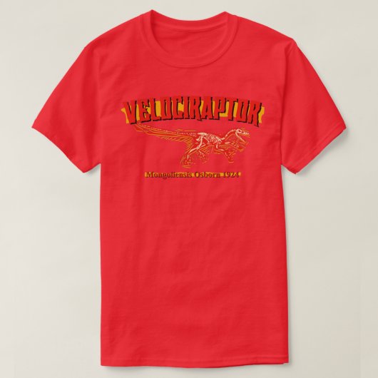 velociraptor t-shirt (Design voorkant)
