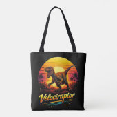 Velociraptor Tote Bag (Achterkant)