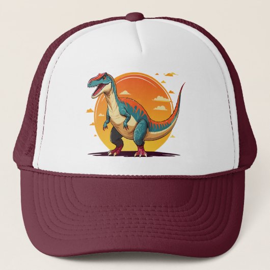 Velociraptor Trucker Pet (Voorkant)