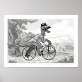 Velociraptor velocipede poster (Voorkant)