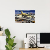 Velociraptor Zandstorm Print (Thuiskantoor)