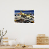 Velociraptor Zandstorm Print (Keuken)