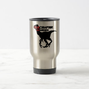 velociraptorbewustzijn reisbeker