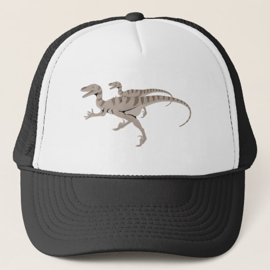 velociraptoren trucker pet (Voorkant)