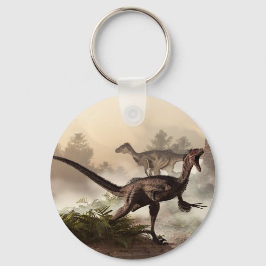 Velociraptors Sleutelhanger (Voorkant)