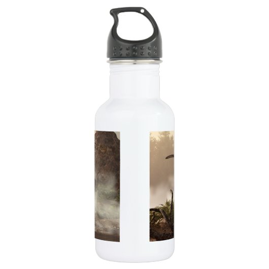 Velociraptors Waterfles (Achterkant)