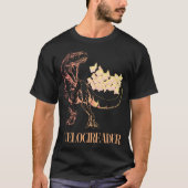 Velocireader Geweldige Velociraptor Reader dinosau T-shirt (Voorkant)