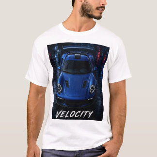 Velocity Redefined Sportauto Grafische T-Shirt 