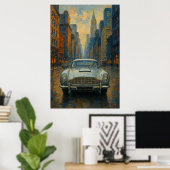 Velocity Reverie Auto Poster (Thuiskantoor)