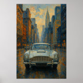 Velocity Reverie Car Poster (Voorkant)