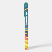 Velocity Rush: Neon Rider Telefoonhoesje Case-Mate iPhone Case (Achterkant / Links)