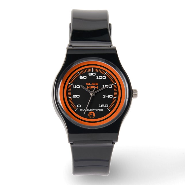 Velocity Speed Golf Fanaat Horloge (Voorkant)