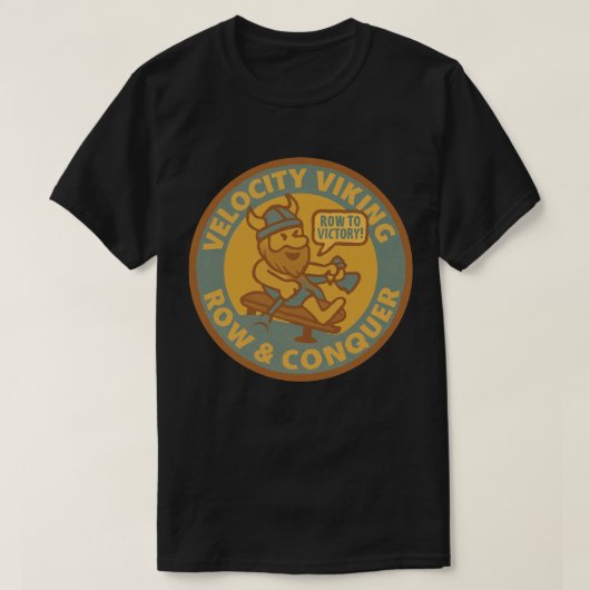 Velocity Viking Rij & Overwin T-shirt (Design voorkant)
