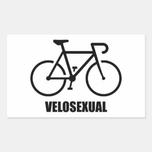Veloseksueel Rechthoekige Sticker
