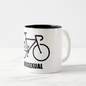 Veloseksueel Tweekleurige Koffiemok (Voorkant rechts)