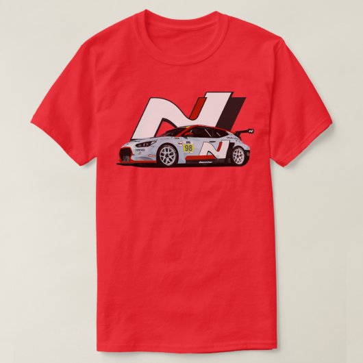 Veloster N TCR Race T-shirt (Design voorkant)