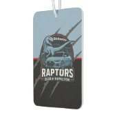 Veloster Raptors Car Freshener Luchtverfrisser (Links)