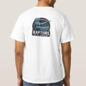 VelosterRaptor Mascotte T-shirt (Achterkant)