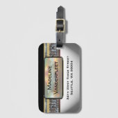 Veltraine Elegant Cool Bagagelabel (Voorkant (verticaal))