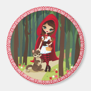 Velusa Red Riding Hood Magneet