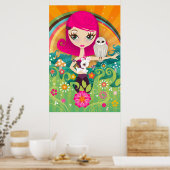 VelusaBerry Art Poster (Keuken)