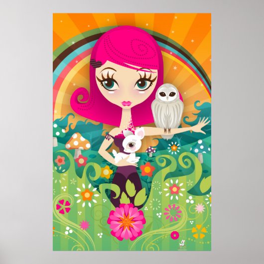 VelusaBerry Art Poster (Voorkant)