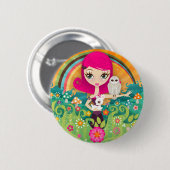 VelusaBerry Button (Voorkant /achterkant)