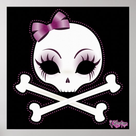 VelusaSkullie Poster (Voorkant)