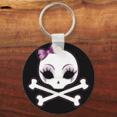 VelusaSkullie Sleutelhanger (Voorkant)