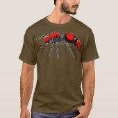 Velvet Ants aka Koe Killer Wasp Bug Ant Sting T-shirt (Voorkant)