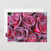 Velvet Beauty Thinking of You Briefkaart (Voorkant / Achterkant)