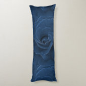 Velvet blue roos lichaamskussen (Achterkant (Verticaal))