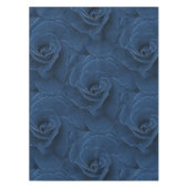 Velvet blue roos tafelkleed (Voorkant)