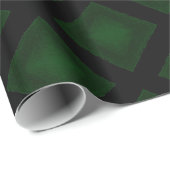 Velvet Diamonds (groen) Cadeaupapier (Rol Hoek)
