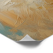 Velvet-Furred Persian Kitten Painting Poster (Hoek)