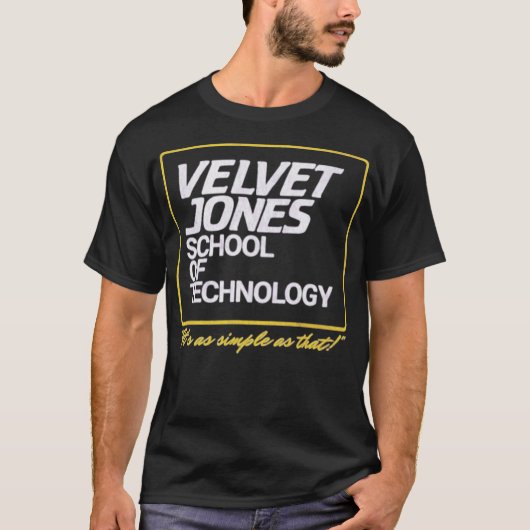 Velvet Jones - School of Technology T-shirt (Voorkant)