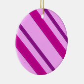 Velvet-linten, pruimen en roze keramisch ornament (Rechts)