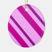 Velvet-linten, pruimen en roze keramisch ornament (Links)