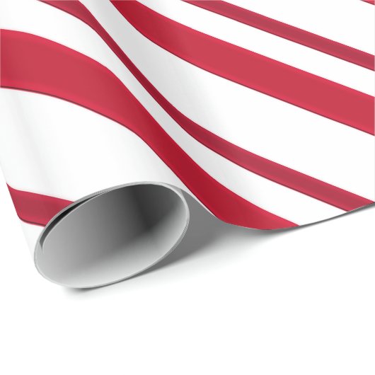 Velvet-lintstroken, diep rood en wit cadeaupapier (Rol Hoek)