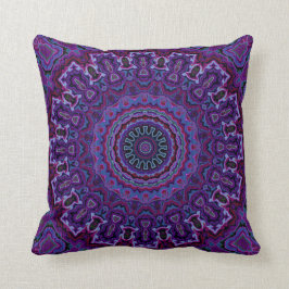 Velvet-look Paars Pillow in 2 grootten Kussen