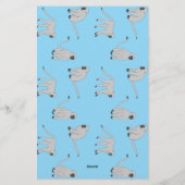 Velvet Monkeys Briefpapier (Achterkant)