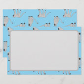 Velvet Monkeys Briefpapier (Voorkant / Achterkant)