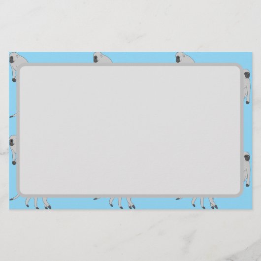 Velvet Monkeys Briefpapier (Voorkant)