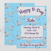 Velvet Monkeys Happy Birthday Kaart (Voorkant / Achterkant)