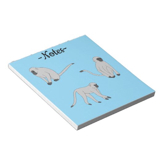 Velvet Monkeys Notitieblok (Schuin)