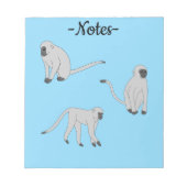 Velvet Monkeys Notitieblok (Voorkant)