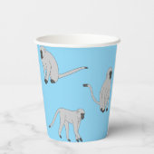 Velvet Monkeys Papieren Bekers (Achterkant)