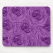 Velvet Paarse Rozen Mousepad Muismat (Voorkant)